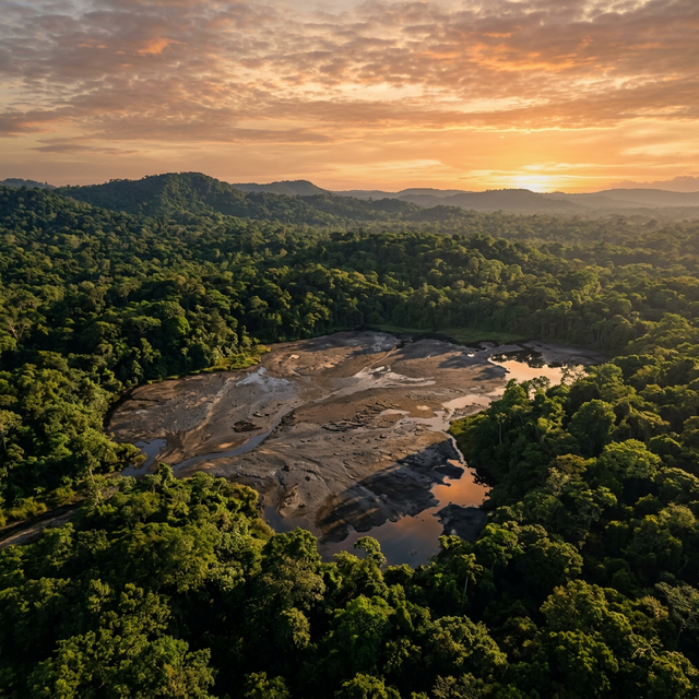Lago de Guanoco Petróleo